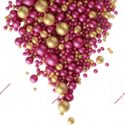 Посыпка в мягкой глазури "Фуксия-золото  ассорти с блеском" 50г - Кондитер плюс. Товары для кондитеров 