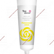 Пищевой краситель гелевый Top decor "Лимонный", 100 г (водорастворимый) - Кондитер плюс. Товары для кондитеров 