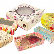 Коробки для десертов - Кондитер плюс. Товары для кондитеров 