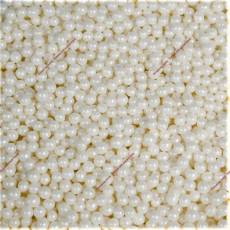 Посыпка драже рисовое в глазури «Белый жемчуг» d3мм, 50 гр - Кондитер плюс. Товары для кондитеров 