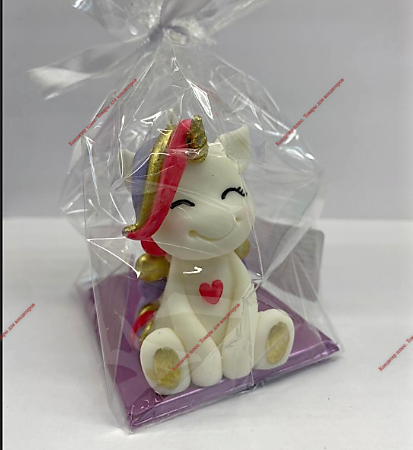 Фигурка из глазури ЕДИНОРОГ ( цвет микс) - Кондитер плюс. Товары для кондитеров 